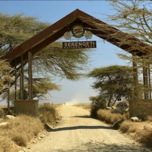 Entrance to Serengeti NP