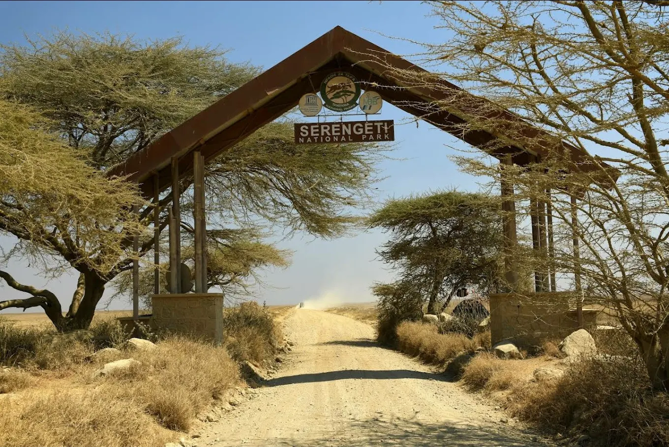 Entrance to Serengeti NP